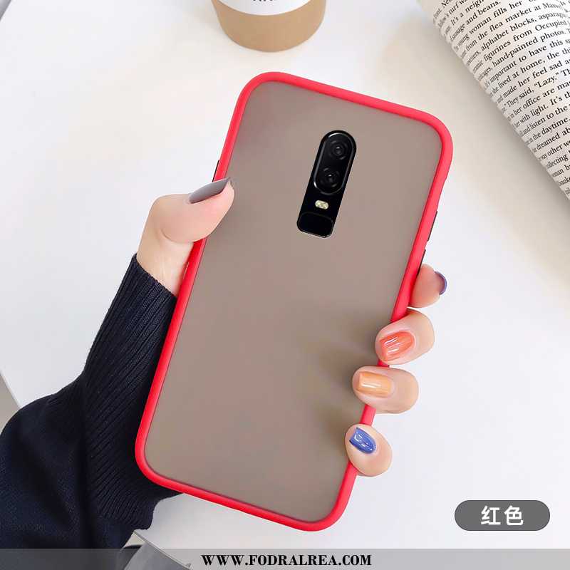 Fodral Oneplus 6 Personlighet Net Red Mjuk, Skal Oneplus 6 Kreativa Blå