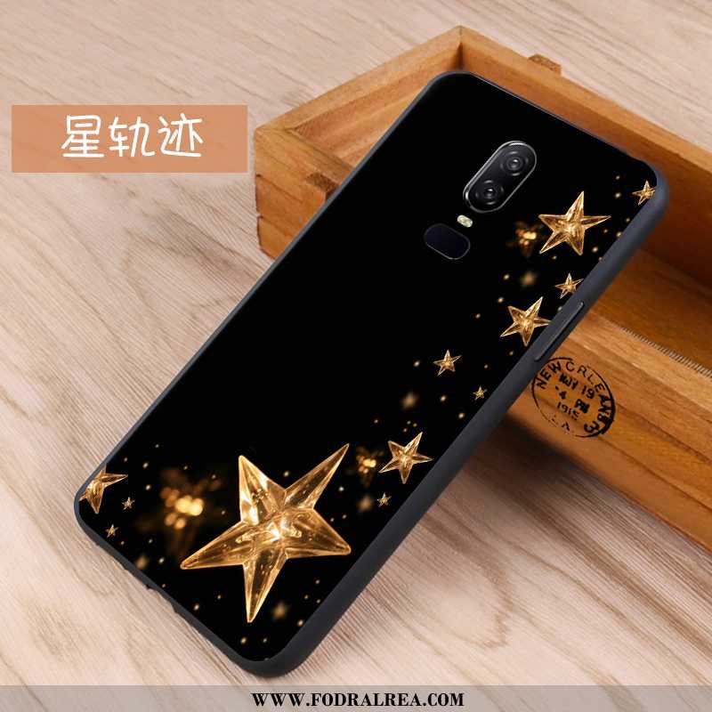 Fodral Oneplus 6 Personlighet Nubuck Mjuk, Skal Oneplus 6 Kreativa Mobil Telefon Vita