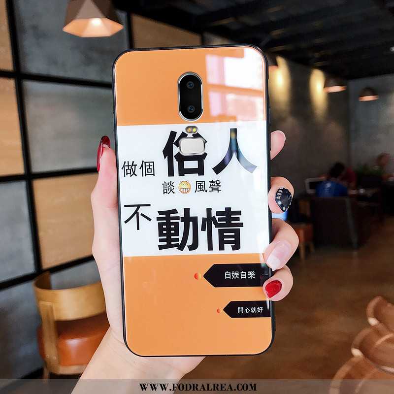 Fodral Oneplus 6 Silikon Fallskydd Glas, Skal Oneplus 6 Skydd Orange