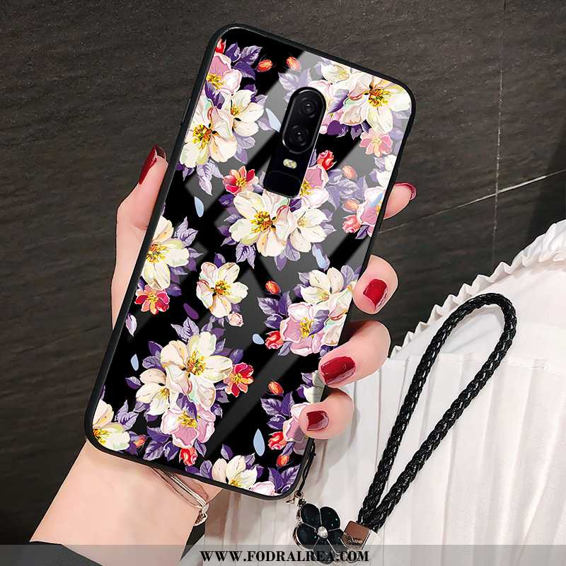 Fodral Oneplus 6 Skydd Mobil Telefon Fodral, Skal Oneplus 6 Glas Fallskydd Svarta