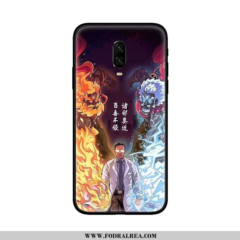 Fodral Oneplus 6t Personlighet Mjuk Fodral, Skal Oneplus 6t Kreativa Trend Rosa