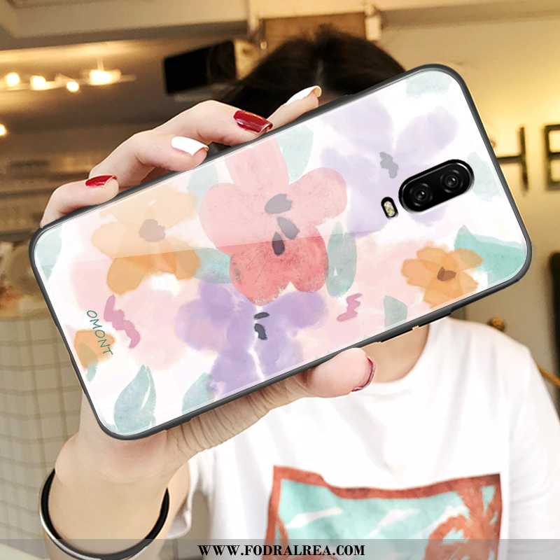 Fodral Oneplus 6t Silikon Trend Mjuk, Skal Oneplus 6t Skydd Personlighet Färg