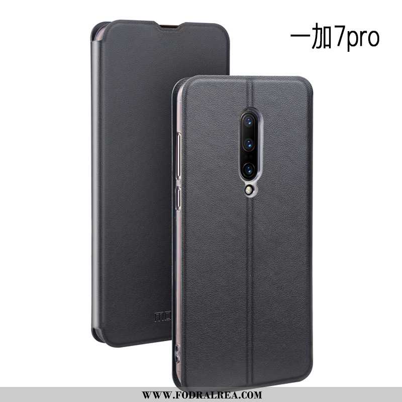 Fodral Oneplus 7 Pro Mjuk Mobil Telefon, Skal Oneplus 7 Pro Silikon Clamshell Röd