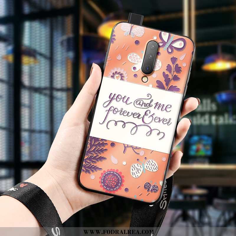 Fodral Oneplus 7 Pro Personlighet All Inclusive Lättnad, Skal Oneplus 7 Pro Kreativa Orange