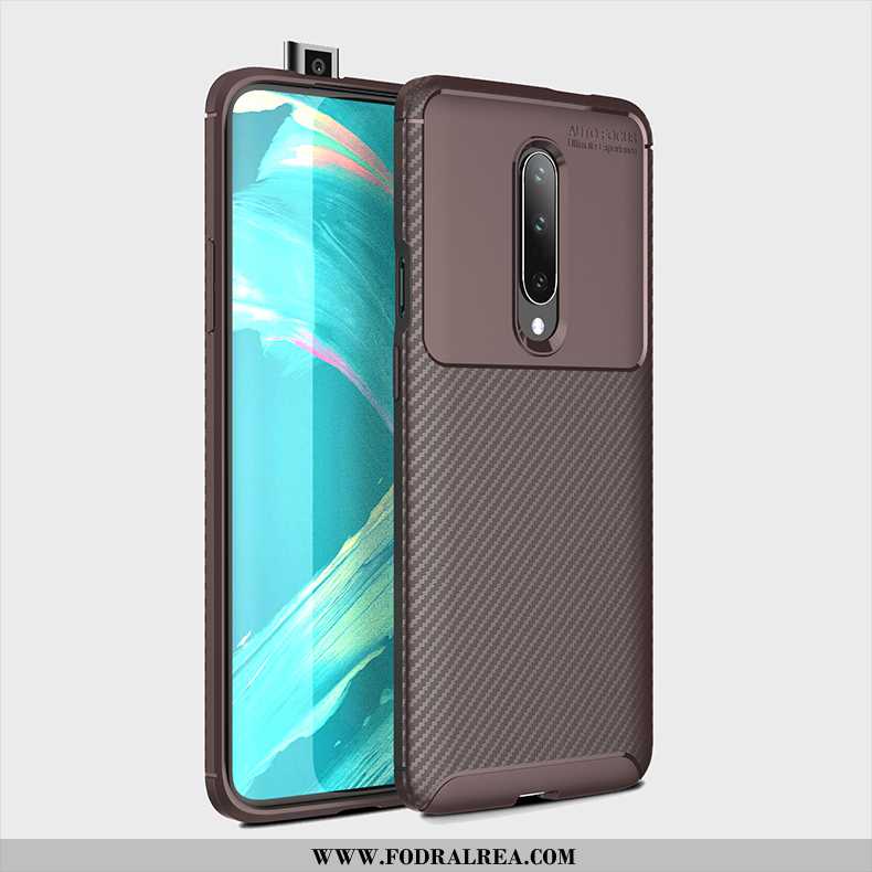 Fodral Oneplus 7 Pro Personlighet Silikon Kaki, Skal Oneplus 7 Pro Kreativa Skydd Khaki