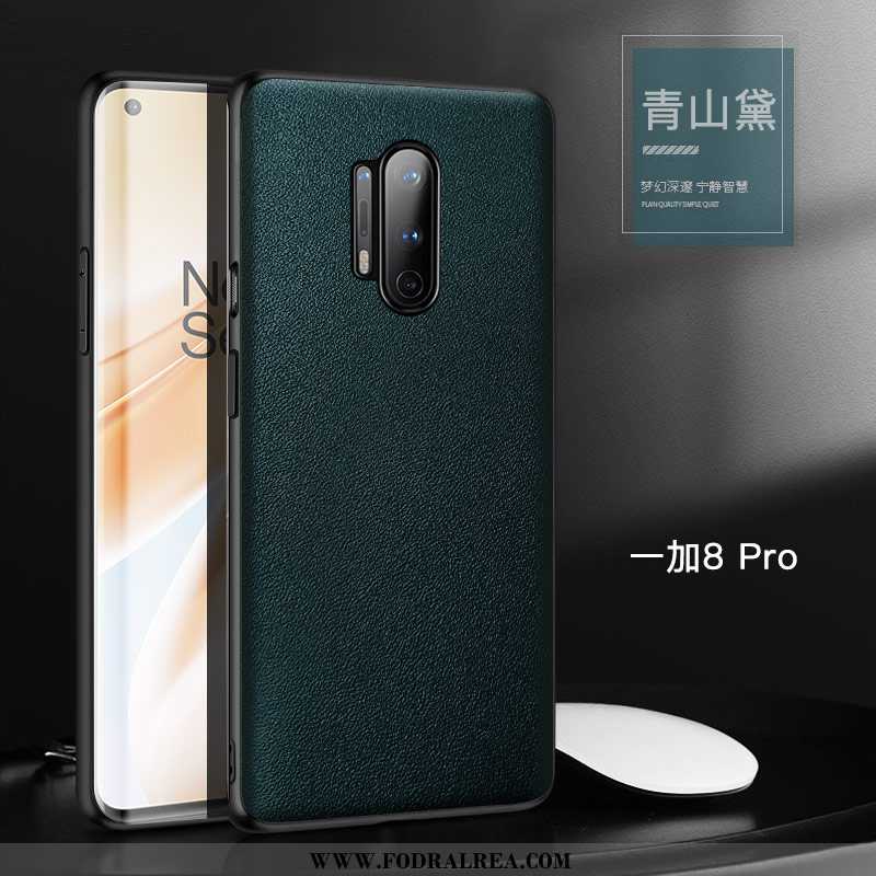 Fodral Oneplus 8 Pro Läderfodral Skydd All Inclusive, Skal Oneplus 8 Pro Personlighet Trend Svarta