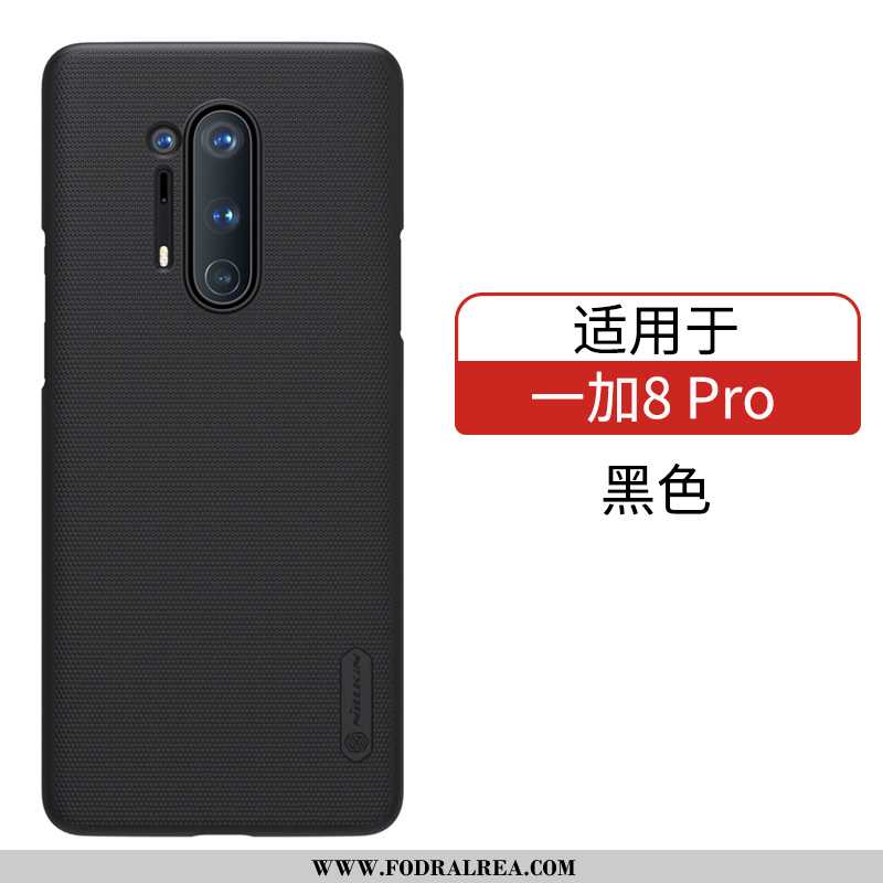 Fodral Oneplus 8 Pro Nubuck All Inclusive Fallskydd, Skal Oneplus 8 Pro Skydd Mörkblå