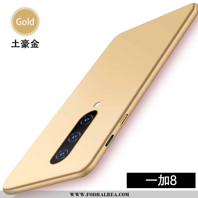 Fodral Oneplus 8 Super Fallskydd Skydd, Skal Oneplus 8 Tunn Kreativa Guld