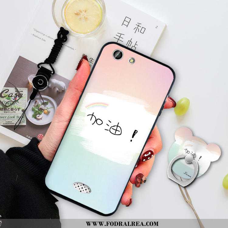 Fodral Oppo A31 Tecknat Silikon Fodral, Skal Oppo A31 Vacker Grön