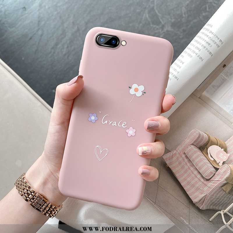 Fodral Oppo A5 Trend All Inclusive, Skal Oppo A5 Super Nubuck Rosa