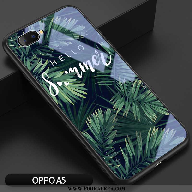 Fodral Oppo A5 Trend Kyla Personlighet, Skal Oppo A5 Silikon Grön