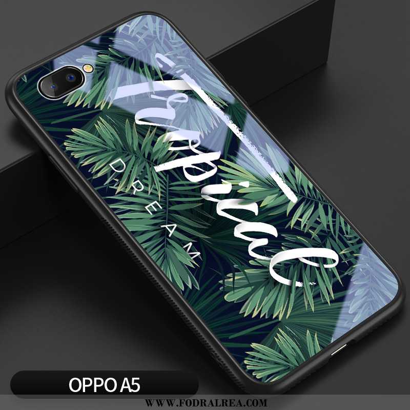 Fodral Oppo A5 Trend Kyla Personlighet, Skal Oppo A5 Silikon Grön