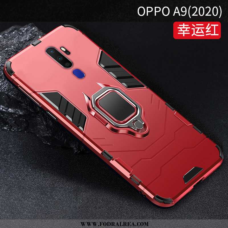 Fodral Oppo A9 2020 Skydd Magnetic Mobil Telefon, Skal Oppo A9 2020 Hård Svarta