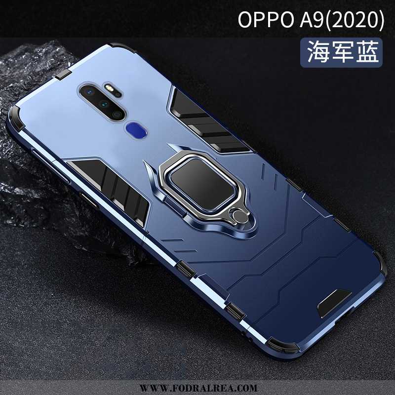 Fodral Oppo A9 2020 Skydd Magnetic Mobil Telefon, Skal Oppo A9 2020 Hård Svarta