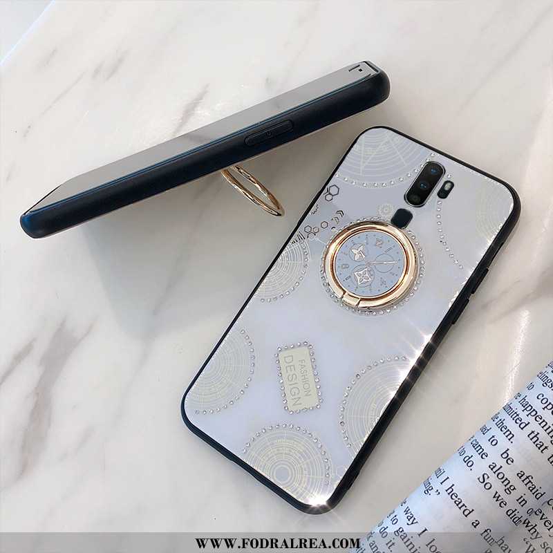 Fodral Oppo A9 2020 Trend Support Lyxiga, Skal Oppo A9 2020 Skydd Vita