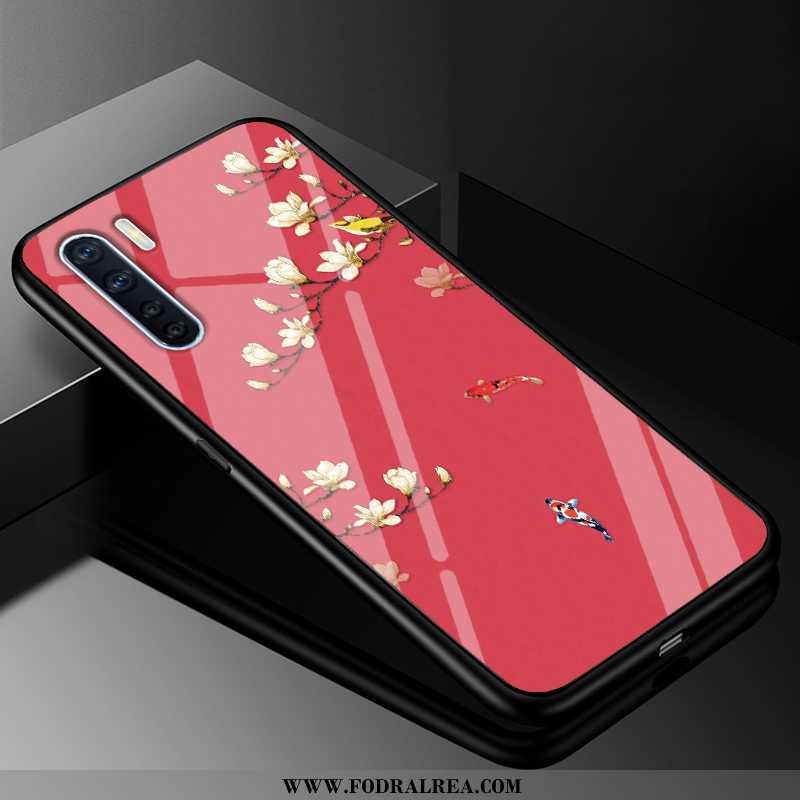 Fodral Oppo A91 Silikon Fallskydd Fodral, Skal Oppo A91 Skydd Personlighet Rosa