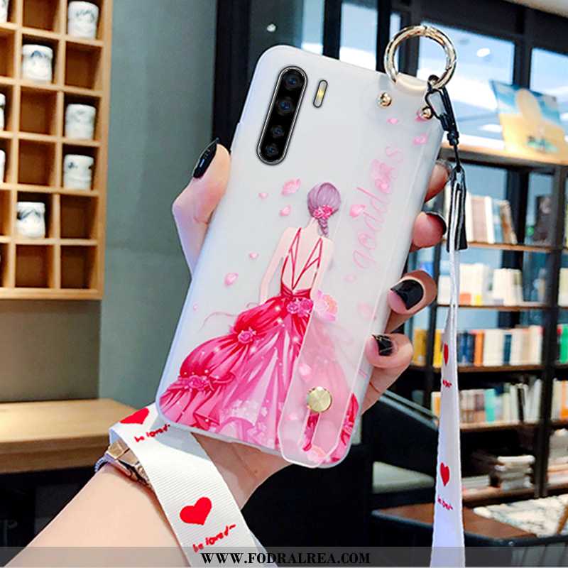 Fodral Oppo A91 Trend Nubuck Personlighet, Skal Oppo A91 Mjuk Fallskydd Rosa