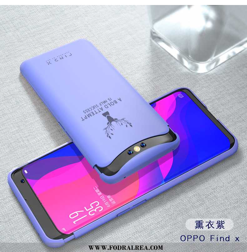 Fodral Oppo Find X Silikon Fallskydd Känna, Skal Oppo Find X Skydd Mjuk Grön