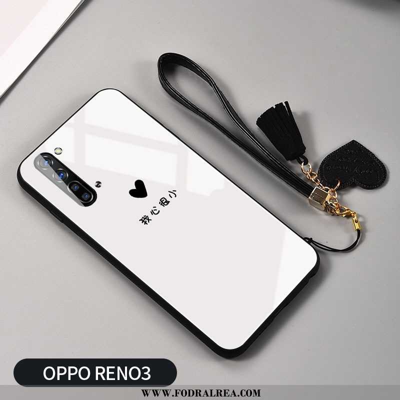 Fodral Oppo Reno 3 Kreativa Spegel, Skal Oppo Reno 3 Silikon Svarta