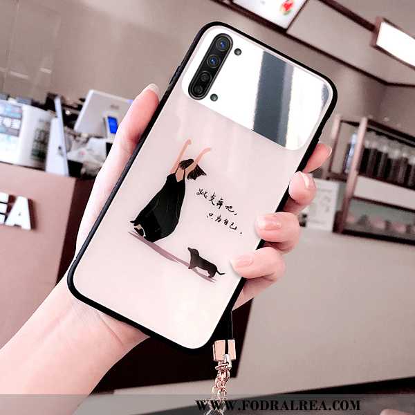 Fodral Oppo Reno 3 Mode Skydd Mobil Telefon, Skal Oppo Reno 3 Kreativa Konst Beige