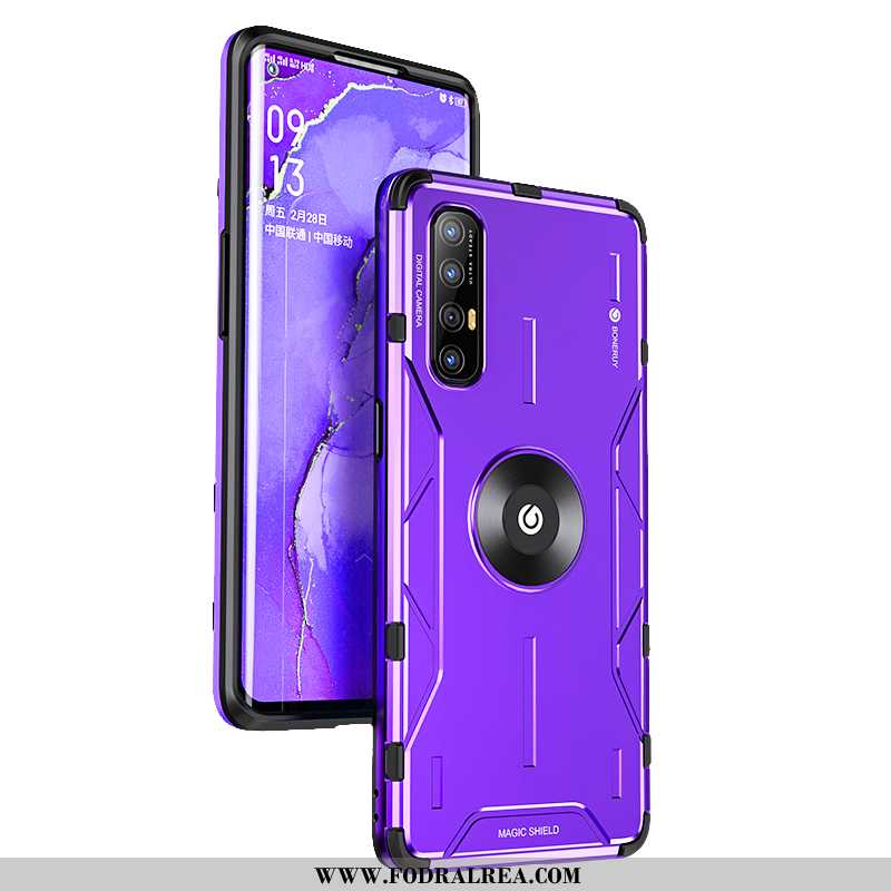 Fodral Oppo Reno 3 Pro Super Populär, Skal Oppo Reno 3 Pro Tunn Kreativa Lila