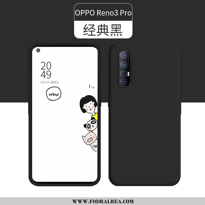 Fodral Oppo Reno 3 Pro Tunn Ny Grön, Skal Oppo Reno 3 Pro Silikon Fallskydd Grön