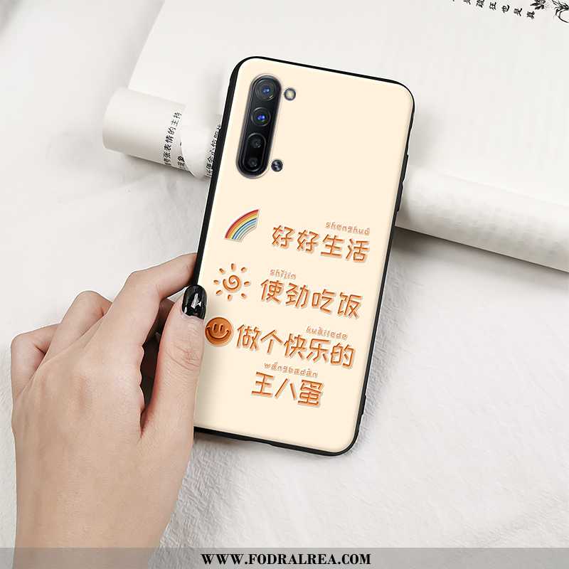 Fodral Oppo Reno 3 Silikon Skal Trend, Oppo Reno 3 Skydd Mjuk Beige