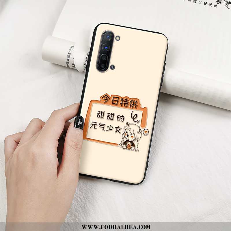 Fodral Oppo Reno 3 Silikon Skal Trend, Oppo Reno 3 Skydd Mjuk Beige