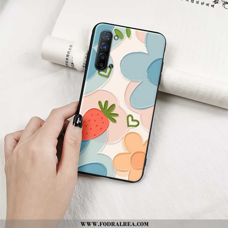 Fodral Oppo Reno 3 Vacker Net Red Mjuk, Skal Oppo Reno 3 Trend Orange