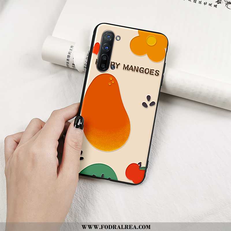 Fodral Oppo Reno 3 Vacker Net Red Mjuk, Skal Oppo Reno 3 Trend Orange