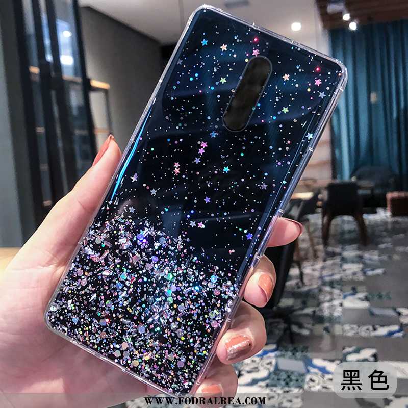 Fodral Oppo Reno Z Kreativa Silver Mjuk, Skal Oppo Reno Z Tunn Transparent Svarta