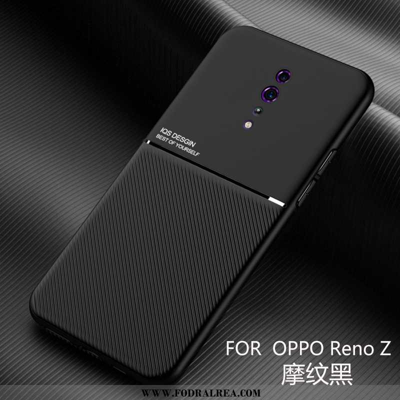 Fodral Oppo Reno Z Mjuk Personlighet Svart, Skal Oppo Reno Z Silikon Mobil Telefon Svarta