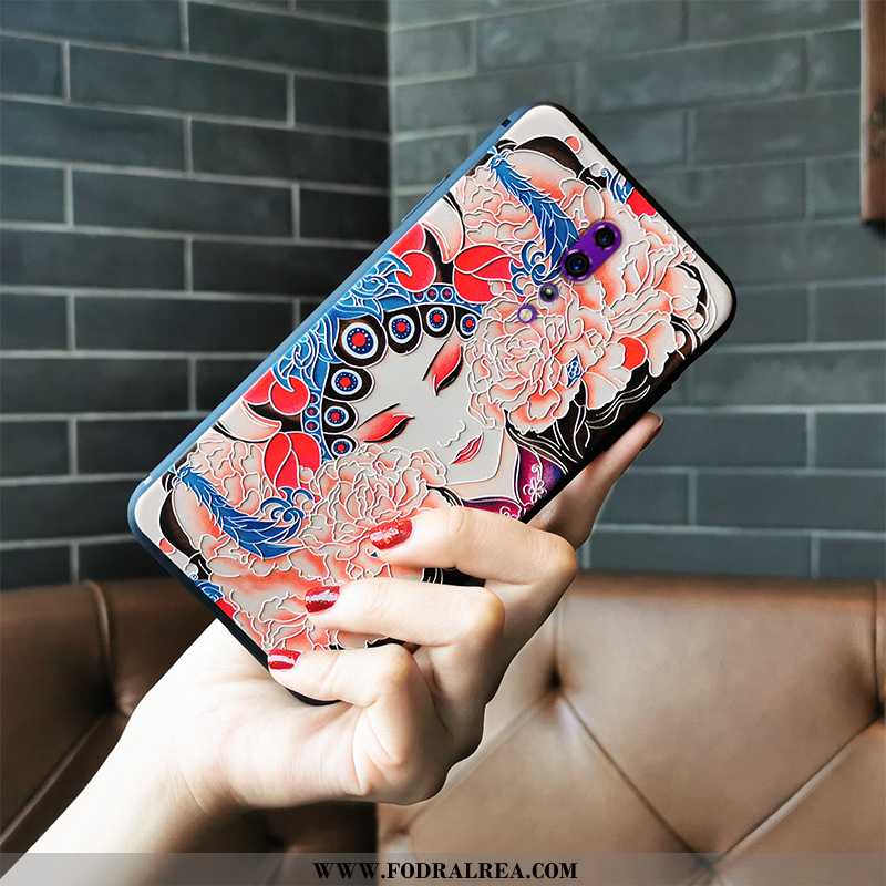 Fodral Oppo Reno Z Mjuk Rosa All Inclusive, Skal Oppo Reno Z Silikon Mobil Telefon