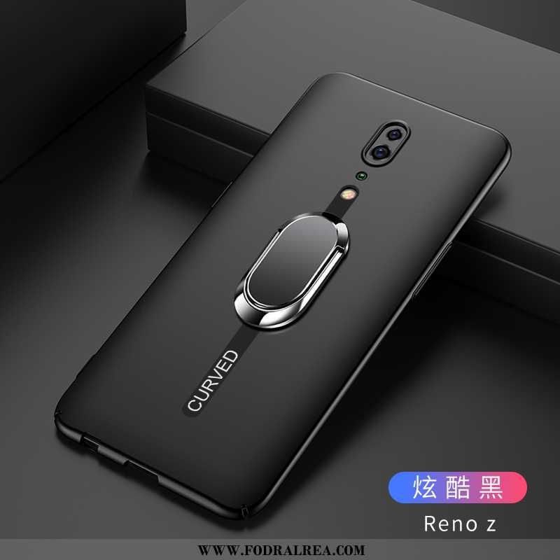 Fodral Oppo Reno Z Nubuck Svart Fodral, Skal Oppo Reno Z Skydd All Inclusive Svarta