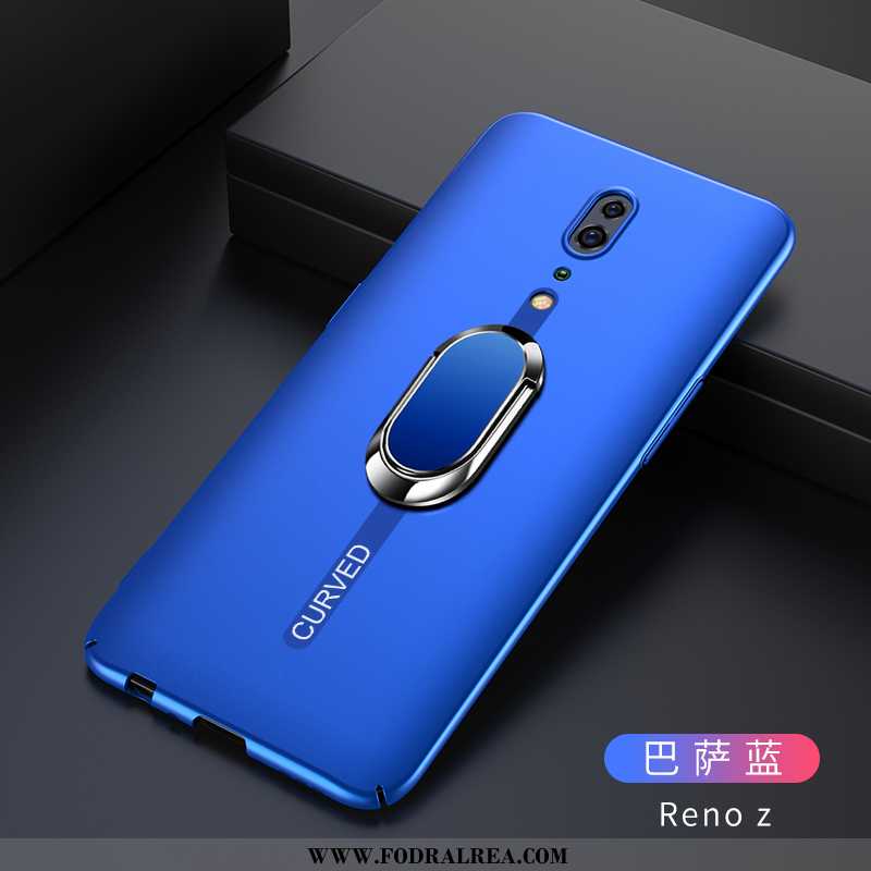 Fodral Oppo Reno Z Nubuck Svart Fodral, Skal Oppo Reno Z Skydd All Inclusive Svarta