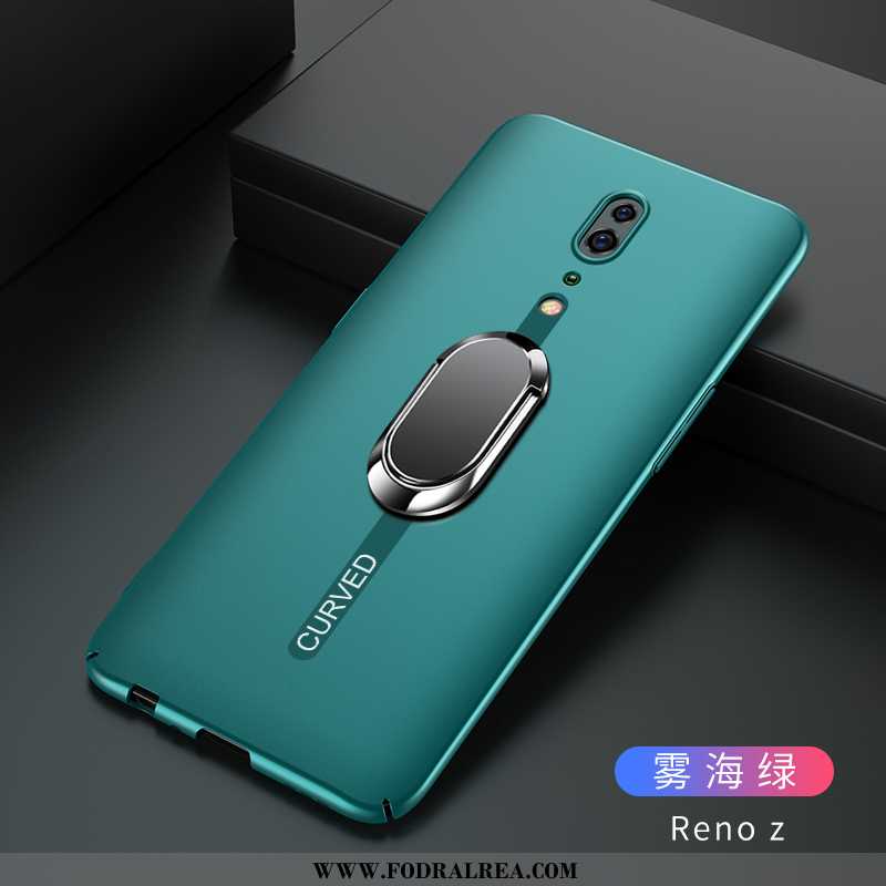 Fodral Oppo Reno Z Nubuck Svart Fodral, Skal Oppo Reno Z Skydd All Inclusive Svarta