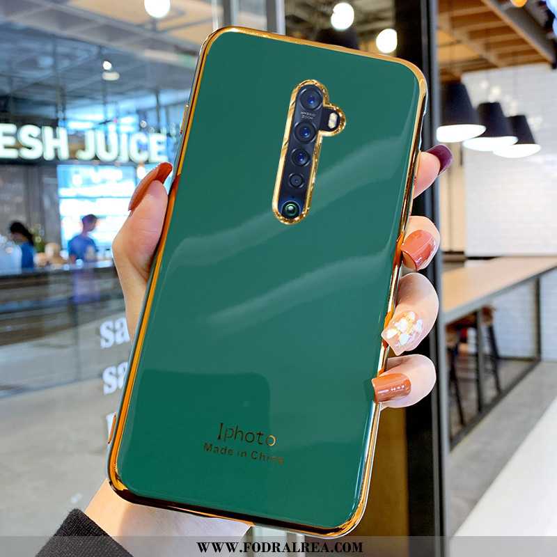 Fodral Oppo Reno2 Mjuk Skydd Mobil Telefon, Skal Oppo Reno2 Silikon All Inclusive Grön