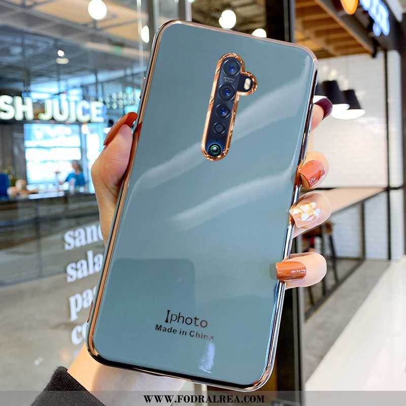 Fodral Oppo Reno2 Mjuk Skydd Mobil Telefon, Skal Oppo Reno2 Silikon All Inclusive Grön