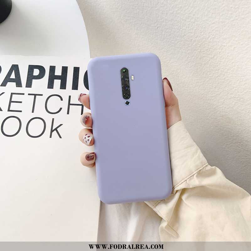 Fodral Oppo Reno2 Silikon All Inclusive Purpur, Skal Oppo Reno2 Fallskydd Mobil Telefon Lila