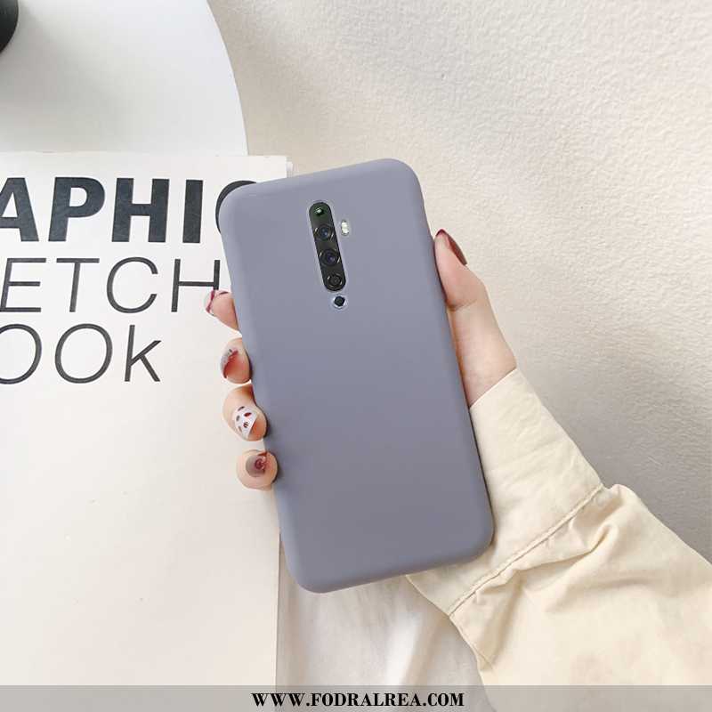 Fodral Oppo Reno2 Silikon All Inclusive Purpur, Skal Oppo Reno2 Fallskydd Mobil Telefon Lila