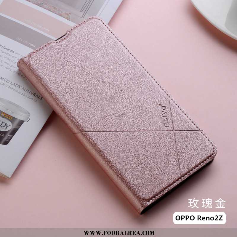 Fodral Oppo Reno2 Z Silikon Mjuk All Inclusive, Skal Oppo Reno2 Z Skydd Clamshell Blå