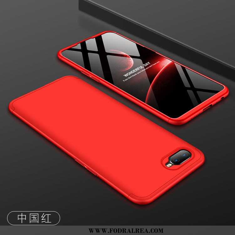 Fodral Oppo Rx17 Neo Tunn Net Red All Inclusive, Skal Oppo Rx17 Neo Skydd Röd