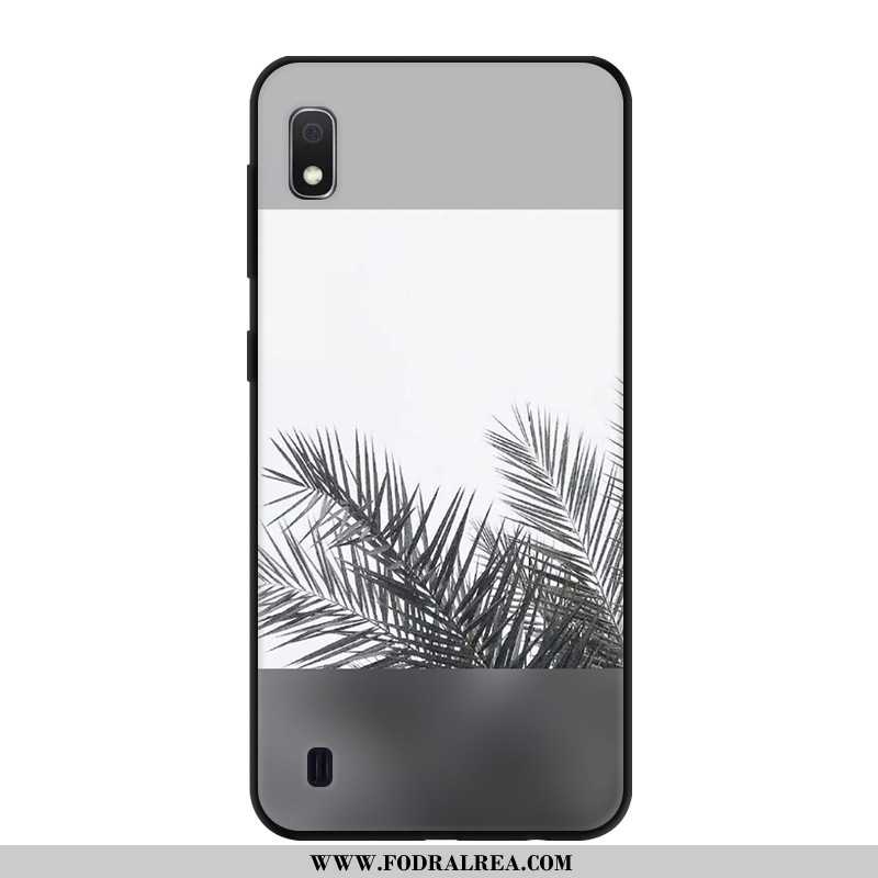 Fodral Samsung Galaxy A10 Kreativa Fallskydd Personlighet, Skal Samsung Galaxy A10 Tecknat Skydd Grö