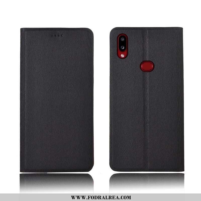 Fodral Samsung Galaxy A10s Silikon Nubuck Mönster, Skal Samsung Galaxy A10s Skydd Stjärna Blå