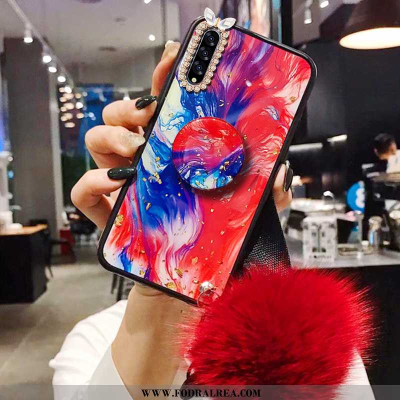 Fodral Samsung Galaxy A30s Skydd Trend Skal, Skal Samsung Galaxy A30s Strass Grön Röd