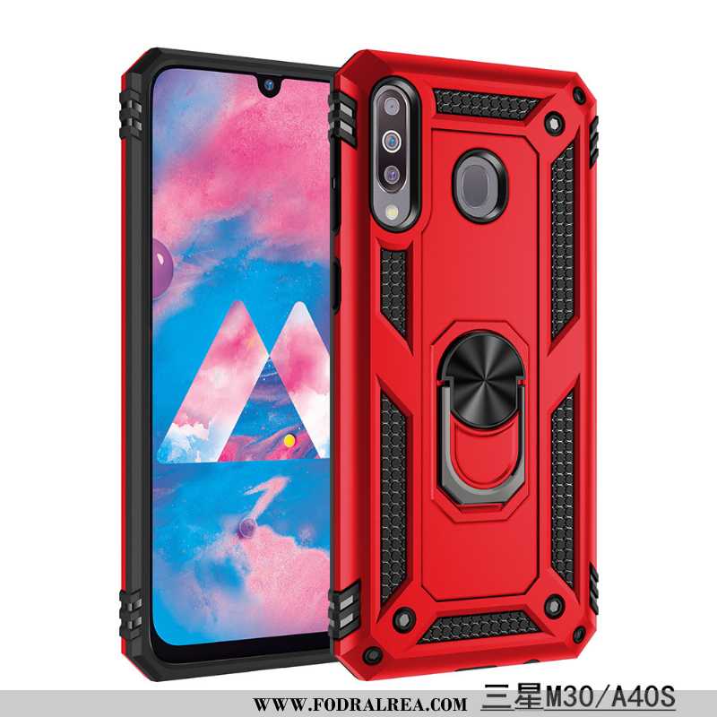 Fodral Samsung Galaxy A40s Mjuk All Inclusive Trend, Skal Samsung Galaxy A40s Silikon Osynlig Röd