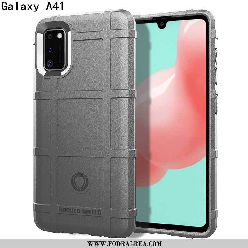 Fodral Samsung Galaxy A41 Kreativa Lyxiga, Skal Samsung Galaxy A41 Mjuk Mobil Telefon Grön