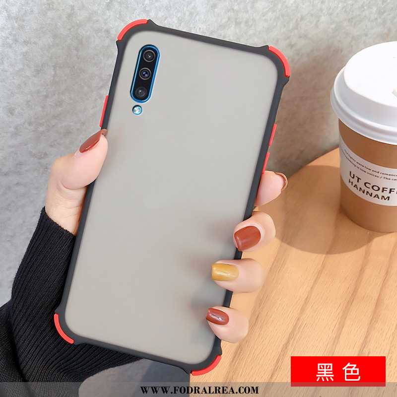 Fodral Samsung Galaxy A50 Nubuck Mobil Telefon Mjuk, Skal Samsung Galaxy A50 Super Skydd Grön