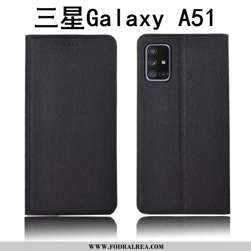 Fodral Samsung Galaxy A51 Silikon Mobil Telefon Stjärna, Skal Samsung Galaxy A51 Skydd Tree Blå