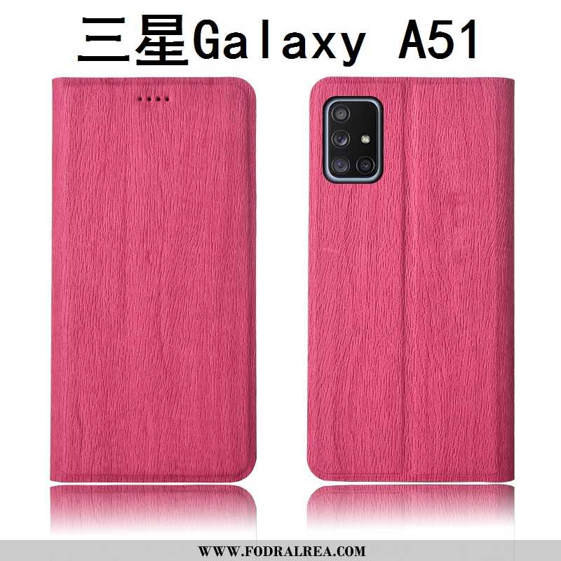 Fodral Samsung Galaxy A51 Silikon Mobil Telefon Stjärna, Skal Samsung Galaxy A51 Skydd Tree Blå